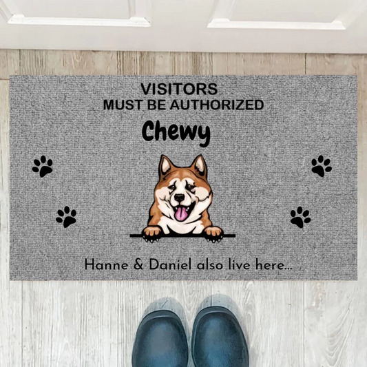 Customized Door mat for pets