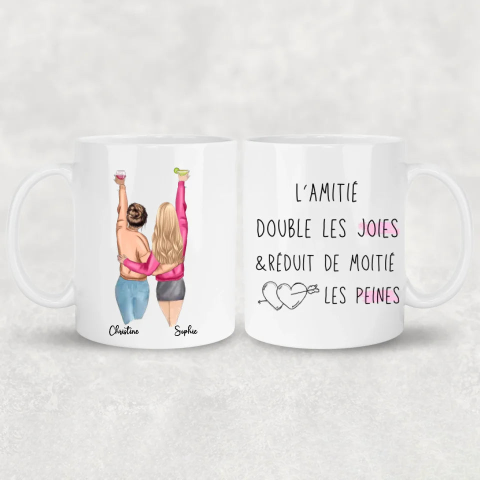 Best friends - Personalised mug