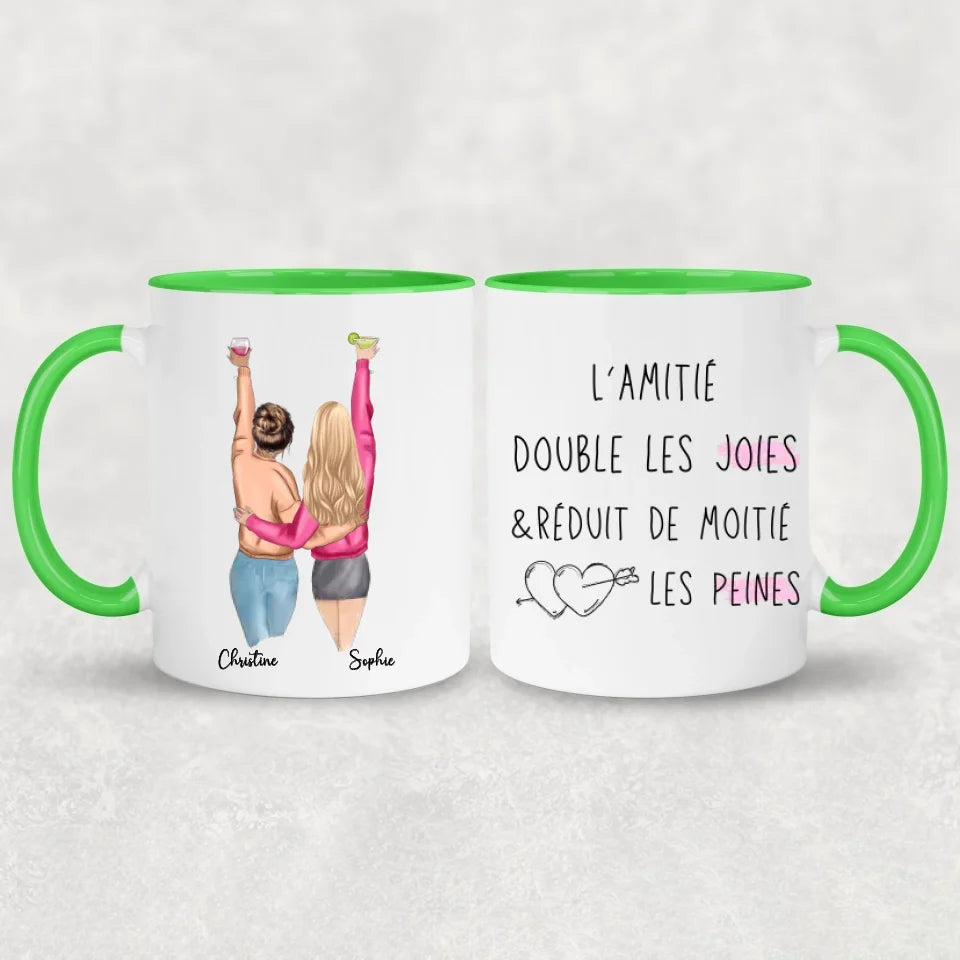 Best friends - Personalised mug