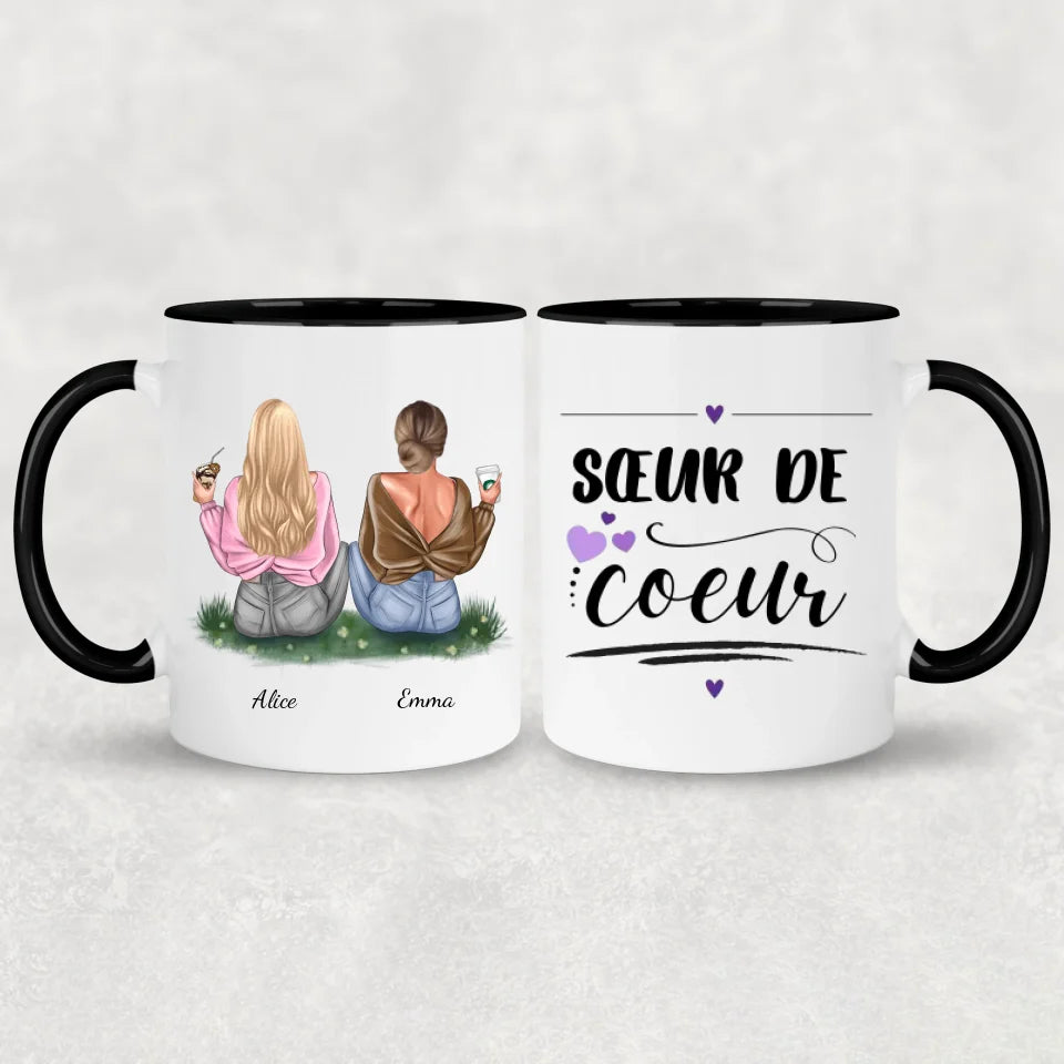 Girlfriends - Personalised mug