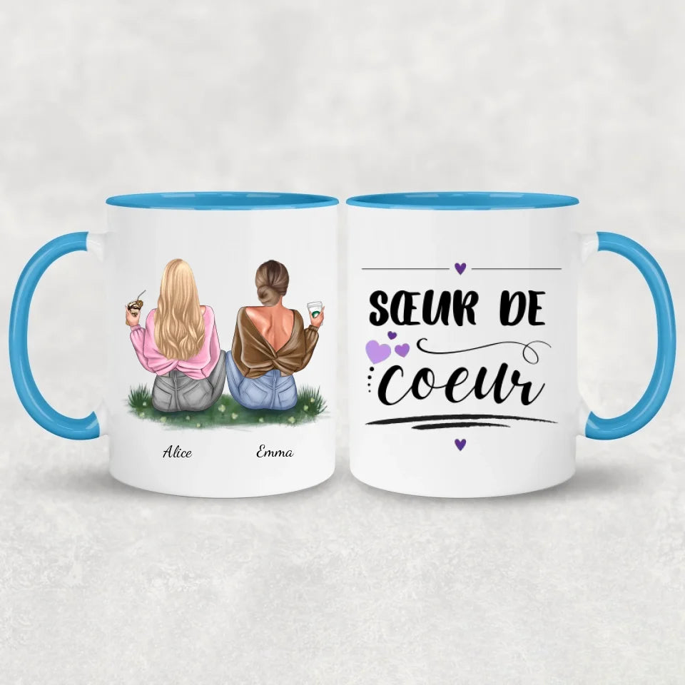 Girlfriends - Personalised mug