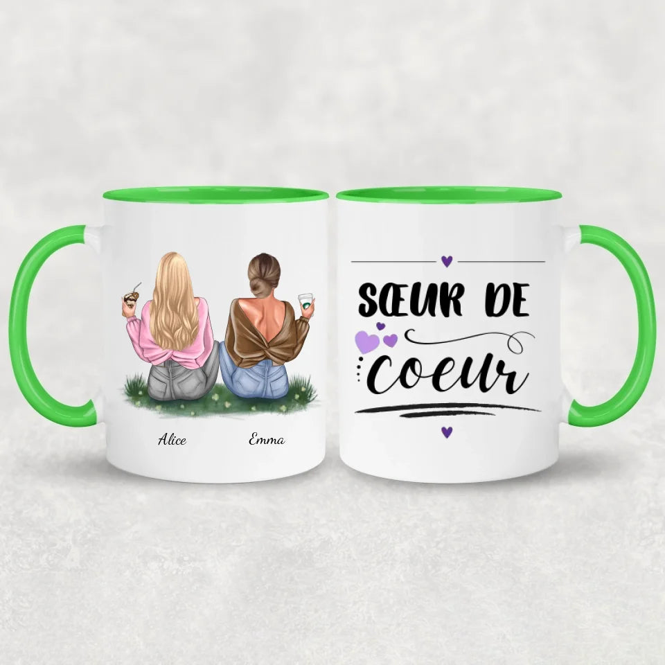 Girlfriends - Personalised mug